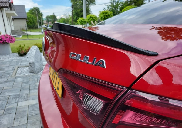 Alfa Romeo Giulia cena 219000 przebieg: 52500, rok produkcji 2017 z Kraków małe 277